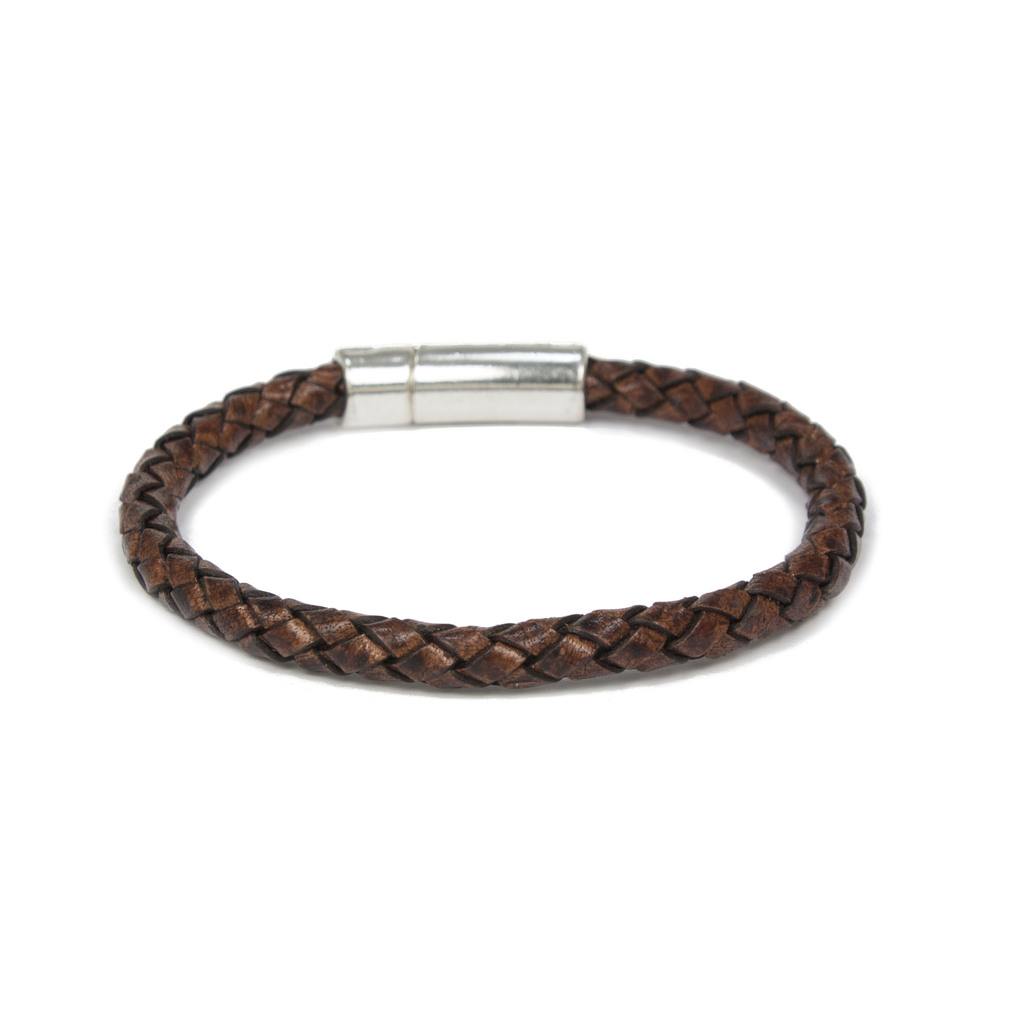 Woven Leather Men's Bracelet - Niyama Jewelry by Michelle MaroccoNiyama ...